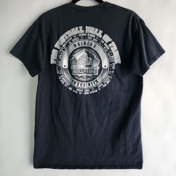 NFL Hall Of Fame Raiders Legends Pro Football Mens Medium Short Sleeve T Shirt - Picture 2 of 9